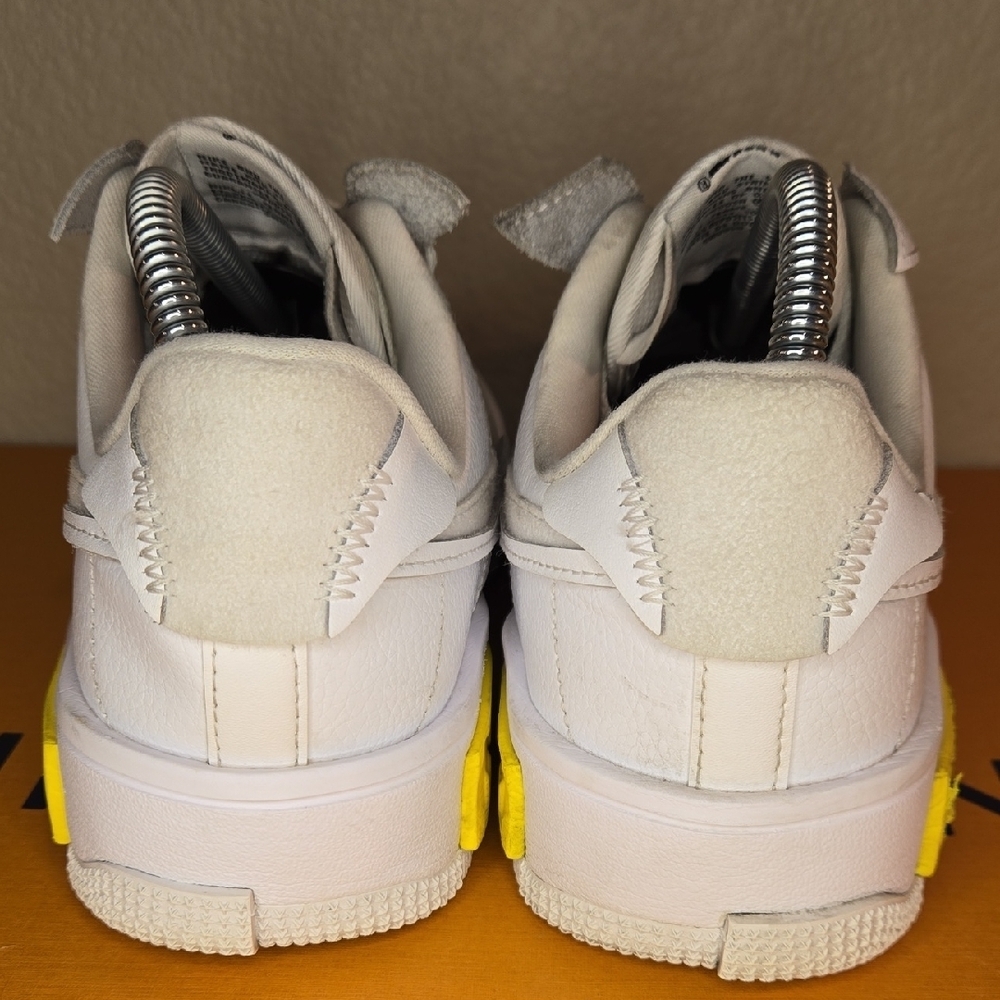 Nike Fontanka Summit White and Yellow Sneakers - Picture 6 of 10